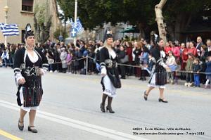 134- Rhodes- Defile Dodecanese grec